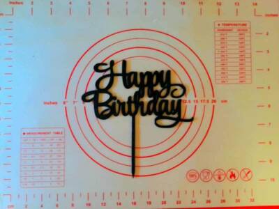Topper Happy Birthday 2