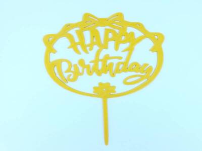 Topper Happy Birthday No2