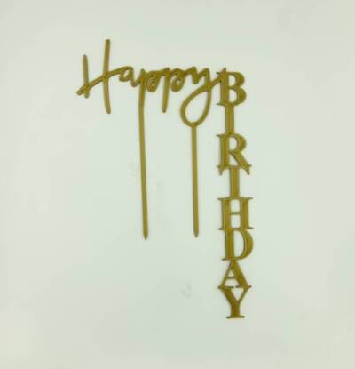 Topper Happy Birthday No5