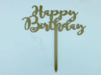Topper Happy Birthday No6