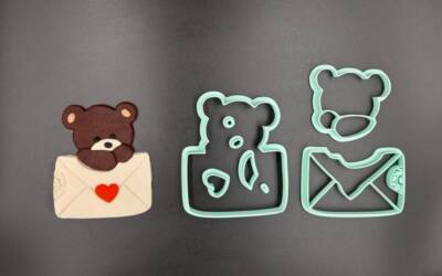 Κουπάτ Set Αρκουδάκι σε Φάκελο