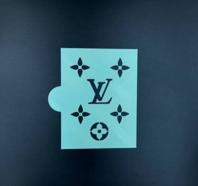 Stencil Louis Vuitton No2