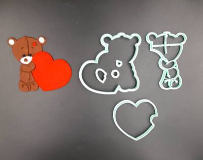 Κουπάτ Set Αρκουδάκι με Καρδιά