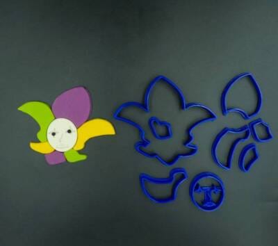 Κουπάτ Set Αποκριάτικη Μάσκα