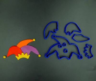 Κουπάτ Set Αποκριάτικo Καπέλο 2