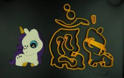 Κουπάτ Set Μονόκερος 6