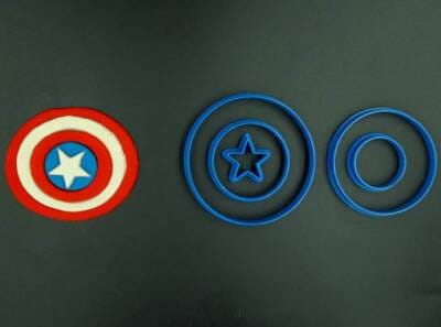 Κουπάτ Set Ασπίδα Captain America