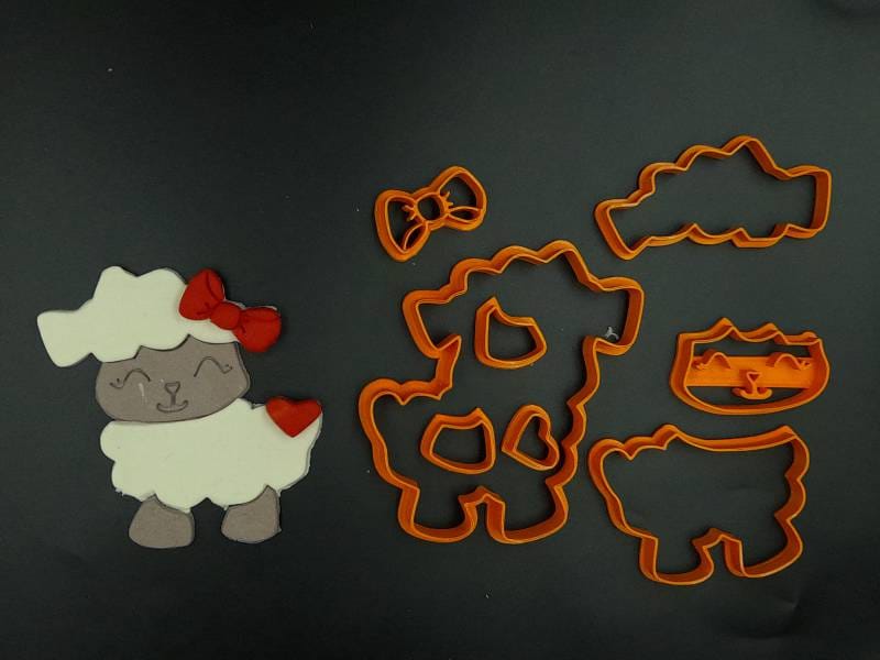 Κουπάτ Set Προβατάκι Νο 8 1 Κουπάτ Set Προβατάκι Νο 8