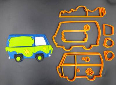 Κουπάτ Set Scooby doo βανάκι