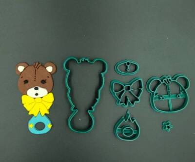 Κουπάτ Set Κουδουνίστρα Αρκουδάκι