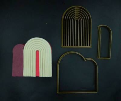 Κουπάτ Set Κορνίζα με Ουράνιο τόξο