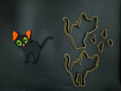 Κουπάτ Set Γάτα Halloween