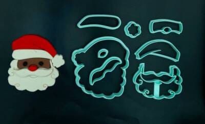 Κουπάτ Set Άγιος Βασίλης Πρόσωπο