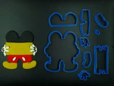 Κουπάτ Set Mickey με Ταμπέλα