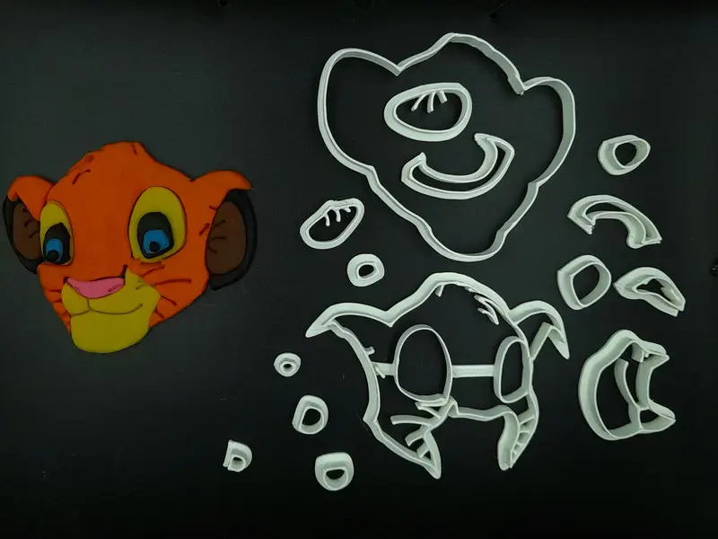 Κουπάτ Set Simba Lion King No3 1 Κουπάτ Set Simba Lion King No3