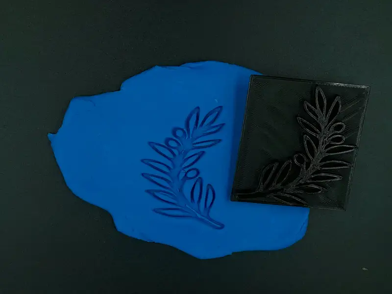 Σφραγίδα Κλαδί Ελιάς 1 Σφραγίδα Κλαδί Ελιάς