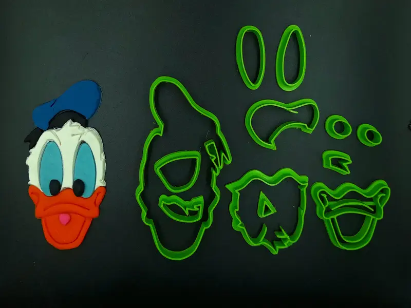 Κουπάτ Set Donald Duck 1 Κουπάτ Set Daisy Duck