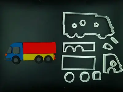 Κουπάτ Set Φορτηγό Νο3