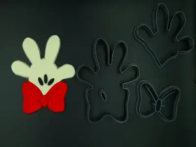 Κουπάτ Set Χέρι του Mickey με Φίογκο