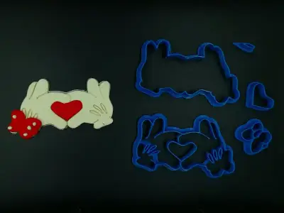 Κουπάτ Set Χέρια Mickey