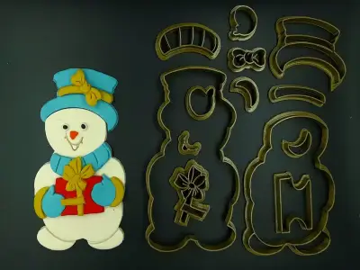 Κουπάτ Set Χιονάνθρωπος