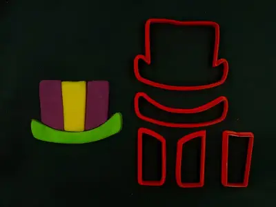 Κουπάτ Set Αποκριάτικο Καπέλο Νο4