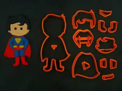 Κουπάτ Set Superman Ολόσωμος