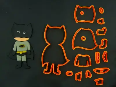 Κουπάτ Set Batman Ολόσωμος