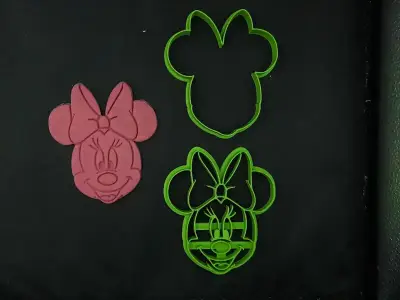 Κουπάτ Σφραγίδα Minnie Πρόσωπο