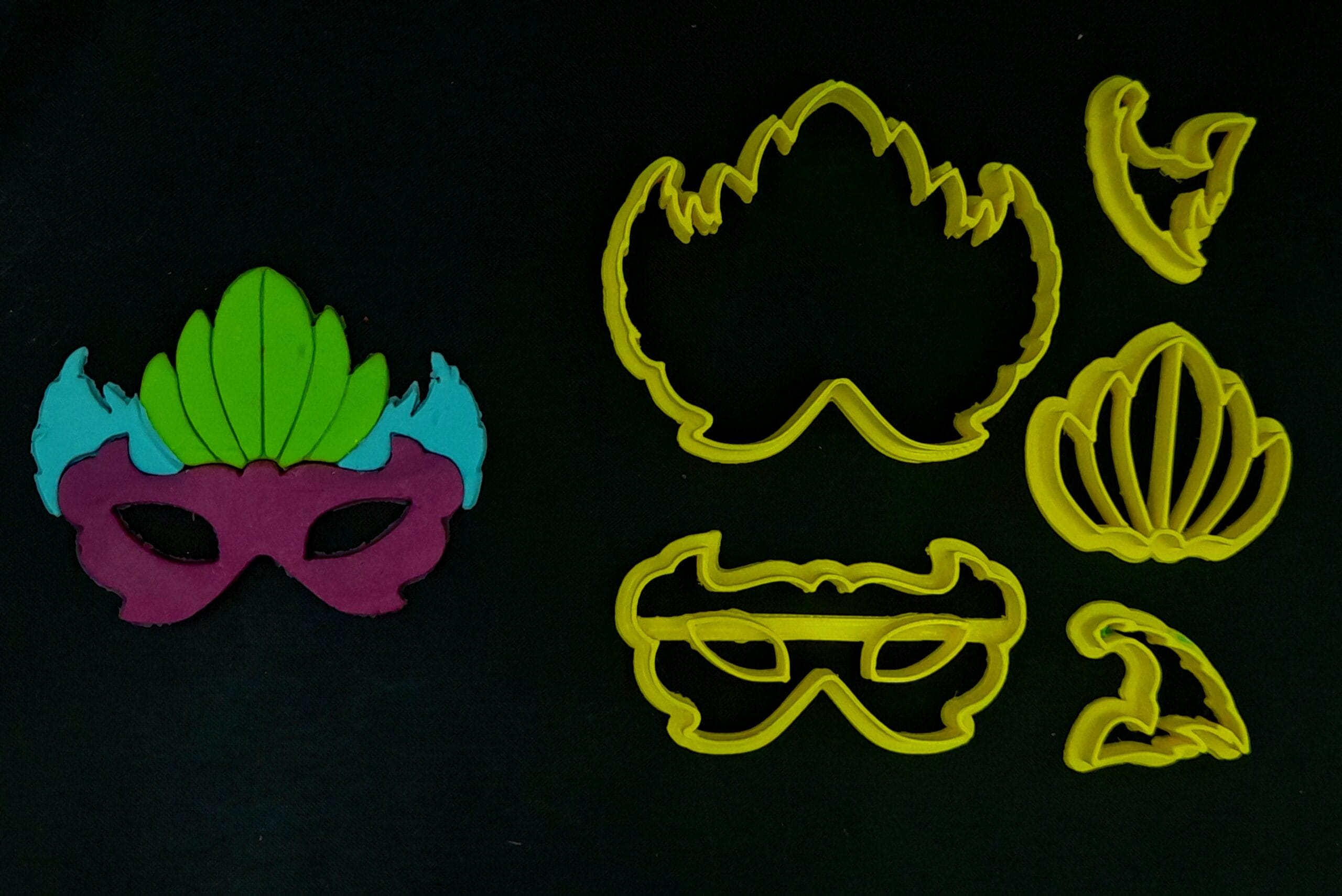 Κουπάτ Set Αποκριάτικη Μάσκα Νο4 1 Κουπάτ Set Αποκριάτικη Μάσκα Νο4