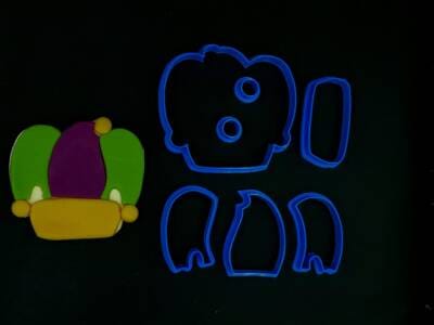 Κουπάτ Set Αποκριάτικο Καπέλο Νο5