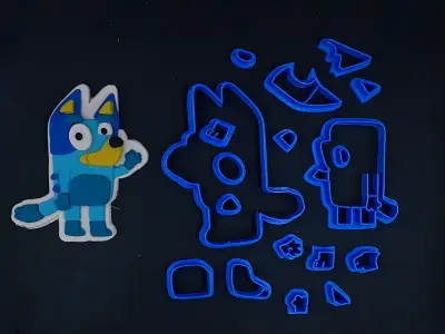 Κουπάτ Set Bluey Ολόσωμος