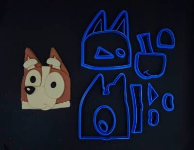 Κουπάτ Set Bluey Bingo Πρόσωπο