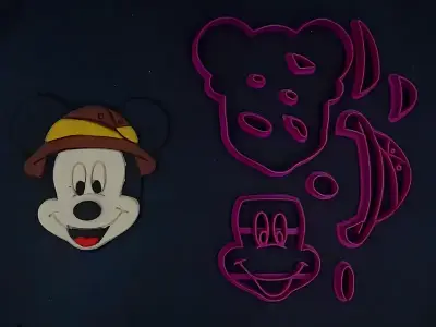 Κουπάτ Set Mickey Safari No2