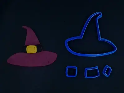 Κουπάτ Set Καπέλο Μάγισσας