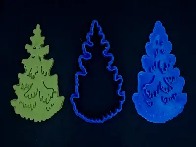 Κουπάτ Σφραγίδα Χριστουγεννιάτικο Δέντρο Νο5