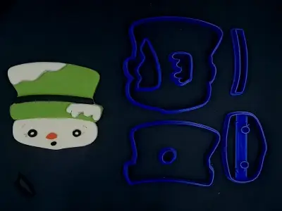 Κουπάτ Set Χιονάνθρωπος Πρόσωπο Νο2