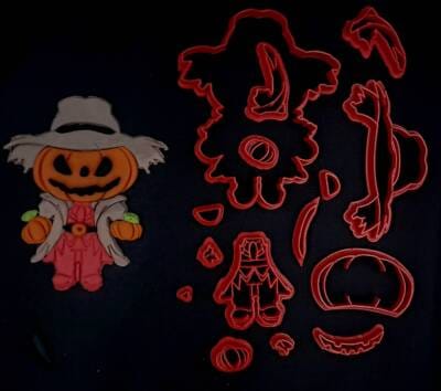 Κουπάτ Set Halloween Σκίαχτρο