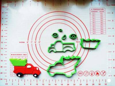 Κουπάτ Set Φορτηγάκι με Χριστουγεννιάτικο Δέντρο