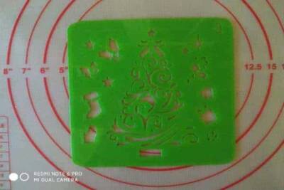 Stencil Χριστουγεννιάτικο Δέντρο