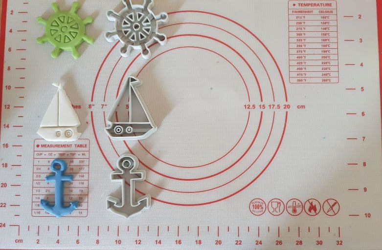 Κουπάτ ʼΑγκυρα 1 Τιμόνι-Καραβάκι-Αγκύρα