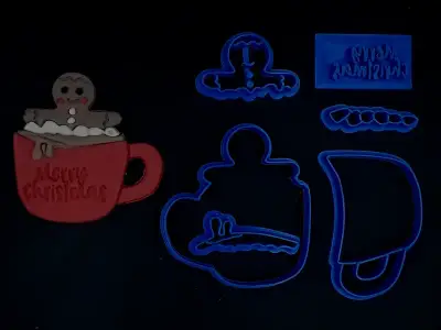 Κουπάτ Set Χριστουγεννιάτικη Κούπα με Μπισκοτούλη Νο2