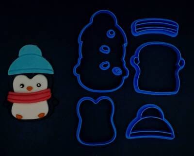 Κουπάτ Set Χριστουγεννιάτικο Πιγκουινάκι Νο3