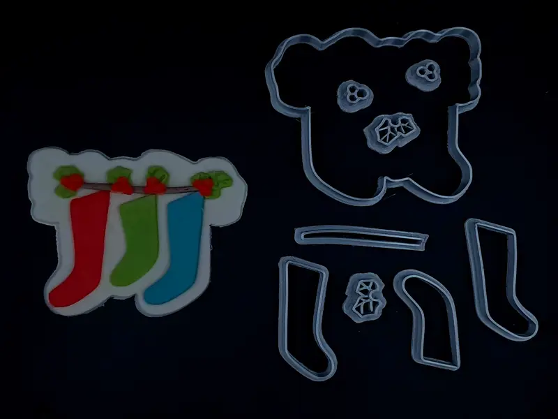 Κουπάτ Set Κάλτσες Χριστουγεννιάτικες 1 Κουπάτ Set Κάλτσες Χριστουγεννιάτικες