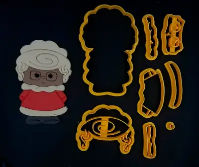 Κουπάτ Set Mrs Santa No10