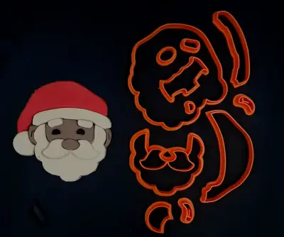 Κουπάτ Set Άγιος Βασίλης Πρόσωπο Νο6