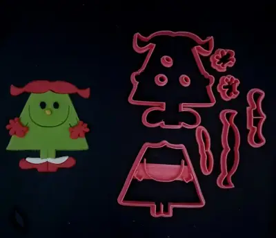 Κουπάτ Set Η Κυρία Χριστουγεννούλα