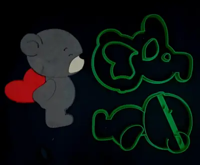 Κουπάτ Set Αρκουδάκι με Καρδιά Νο5