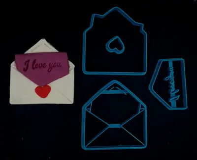 Κουπάτ Set Γράμμα με I love you No2