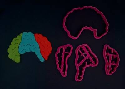 Κουπάτ Set Περούκα Κλόουν